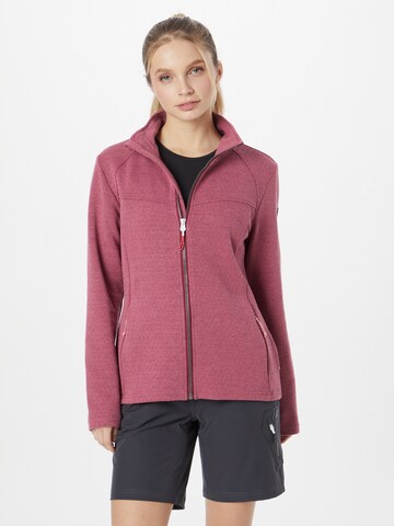 KILLTEC Sports sweat jacket 'KOS' in Pink: front