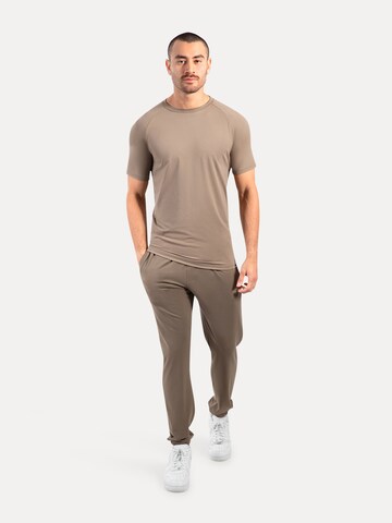 Regular Pantalon Smilodox en beige