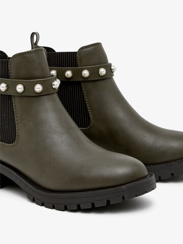Bianco Chelsea Boots in Grün