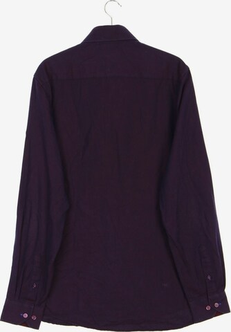 Dressmann Button Up Shirt in M in Purple