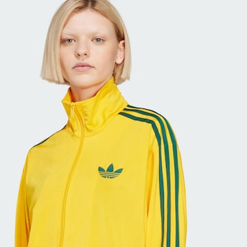 ADIDAS ORIGINALS Sweatvest 'Adicolor Classic Firebird' in Geel