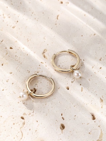 Dear Me Oorbellen 'New Beginnings Huggie' in Goud