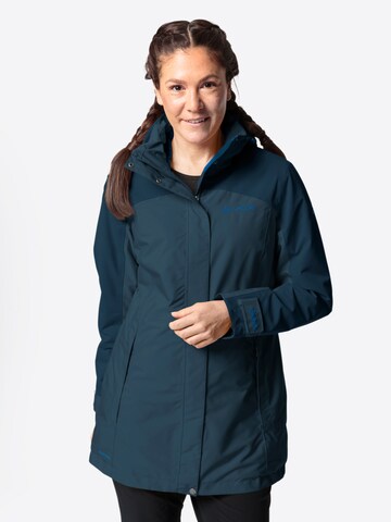 VAUDE Outdoorjas 'Skomer' in Blauw: voorkant