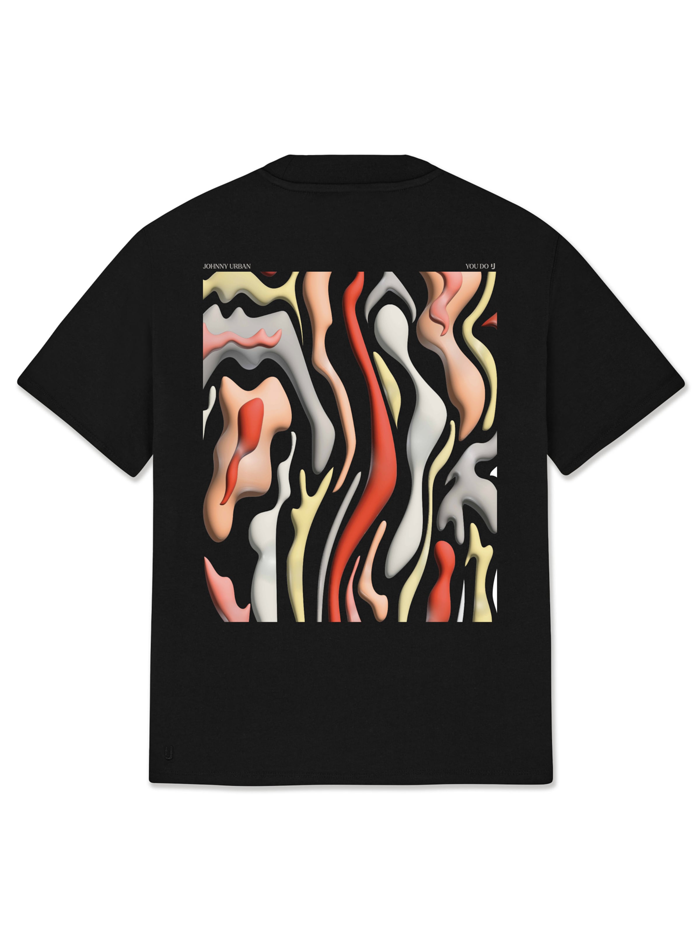 Maglietta 'Sammy Lava' di Johnny Urban in nero