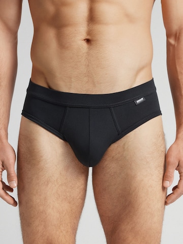 INTIMISSIMI Slip in Schwarz: Vorderseite