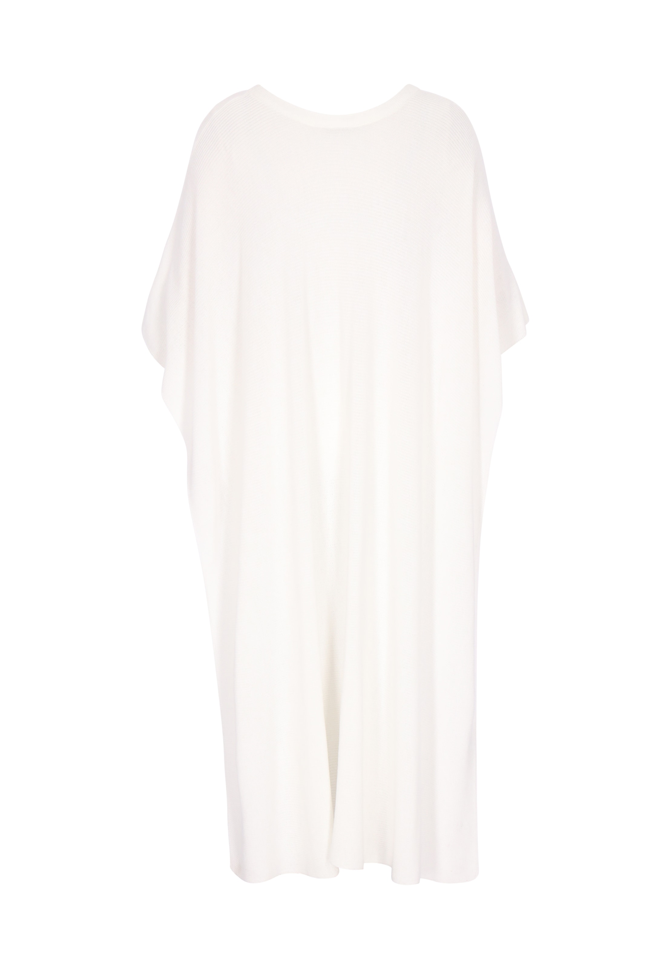 usha WHITE LABEL Cape 'Minimalistic' in Wit