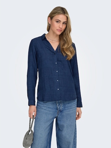 ONLY Blouse 'ONLRILLO MELLI' in Blue: front