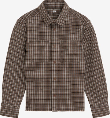WE Fashion Regular Fit Paita värissä ruskea: etupuoli