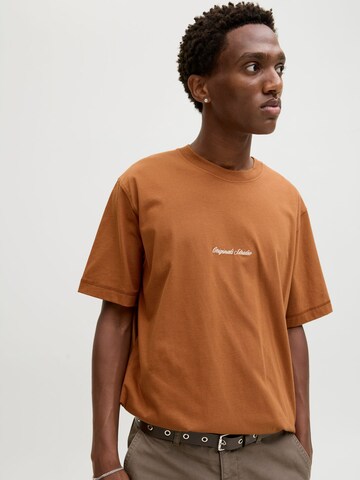 T-Shirt 'JORNorrebro' JACK & JONES en marron