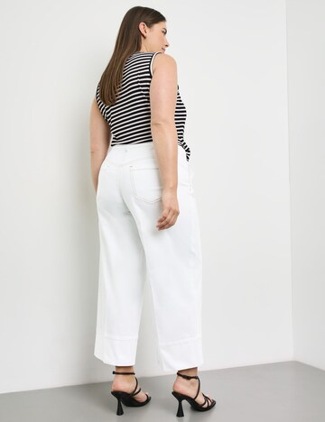 SAMOON Loosefit Jeans in Weiß