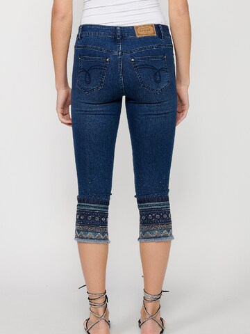 KOROSHI - Skinny Vaquero en azul