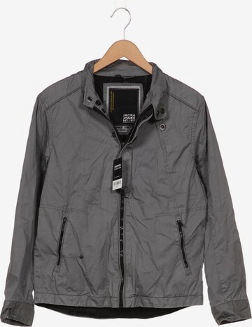 JACK & JONES Jacket & Coat in S in Grey: front