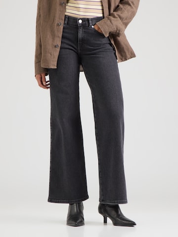Wide Leg Jean 'Zila' Dr. Denim en noir : devant