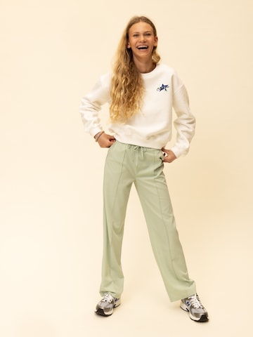 Wide Leg Pantalon Looxs Revolution en vert