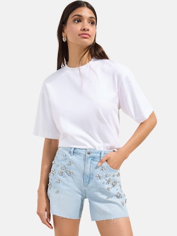 Friends Like These Jeans in Blue: front