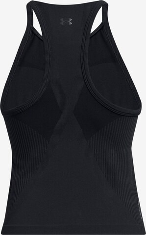 UNDER ARMOUR Sports Top in Black