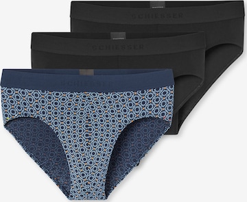 SCHIESSER - Braga '95/5' en azul: frente