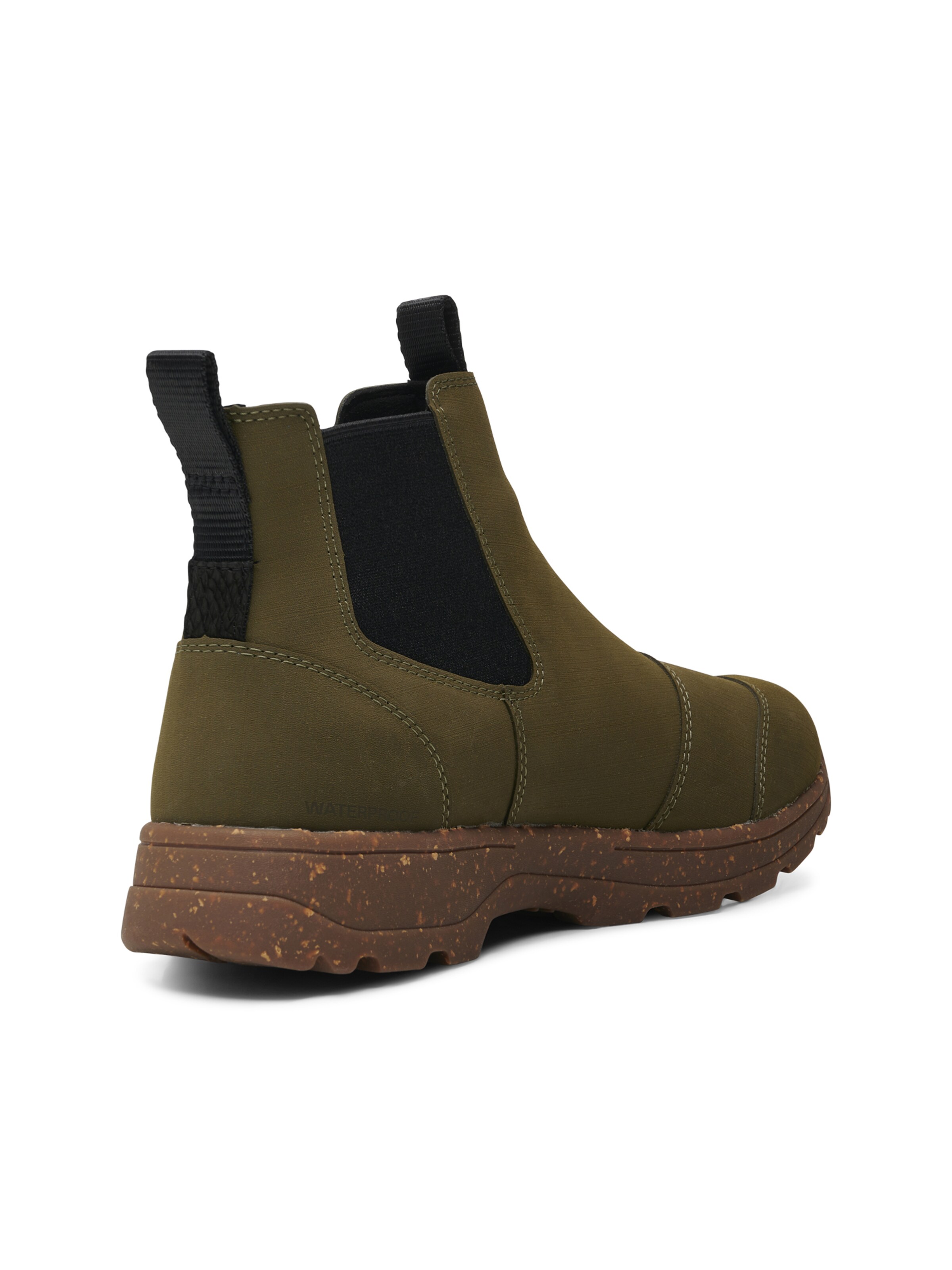WODEN Chelsea Boots i grøn