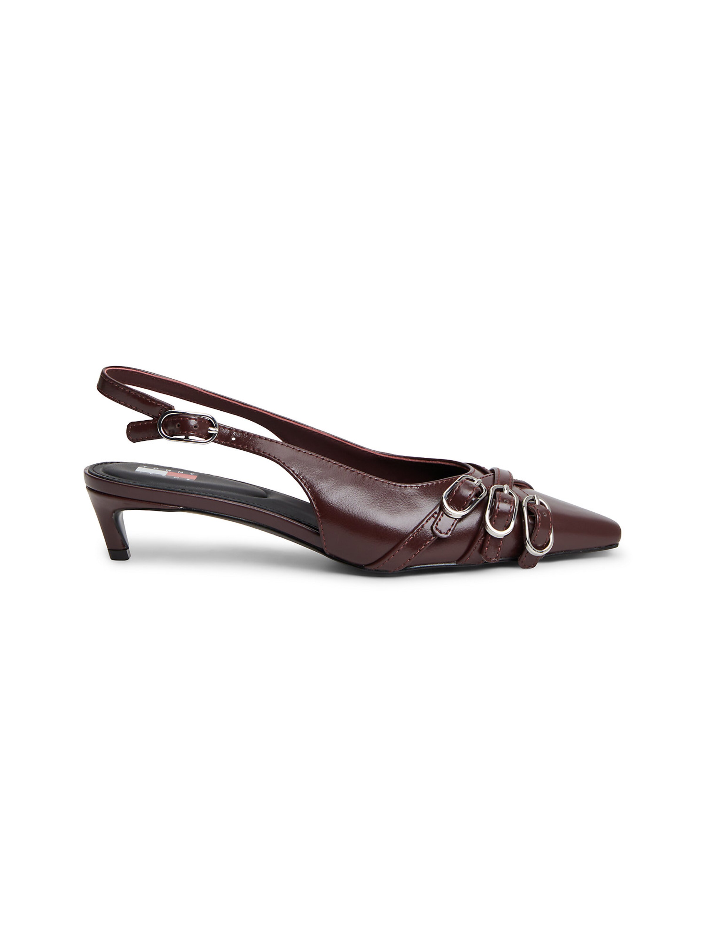 Tommy Jeans Slingback pumps in Red