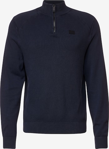 Street One MEN Sweater in Blue: front