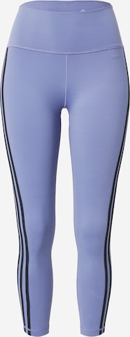 Skinny Pantalon de sport ADIDAS SPORTSWEAR en violet : devant