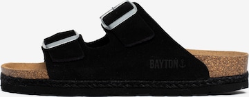 Bayton Šľapky 'Benalla' - Čierna: predná strana