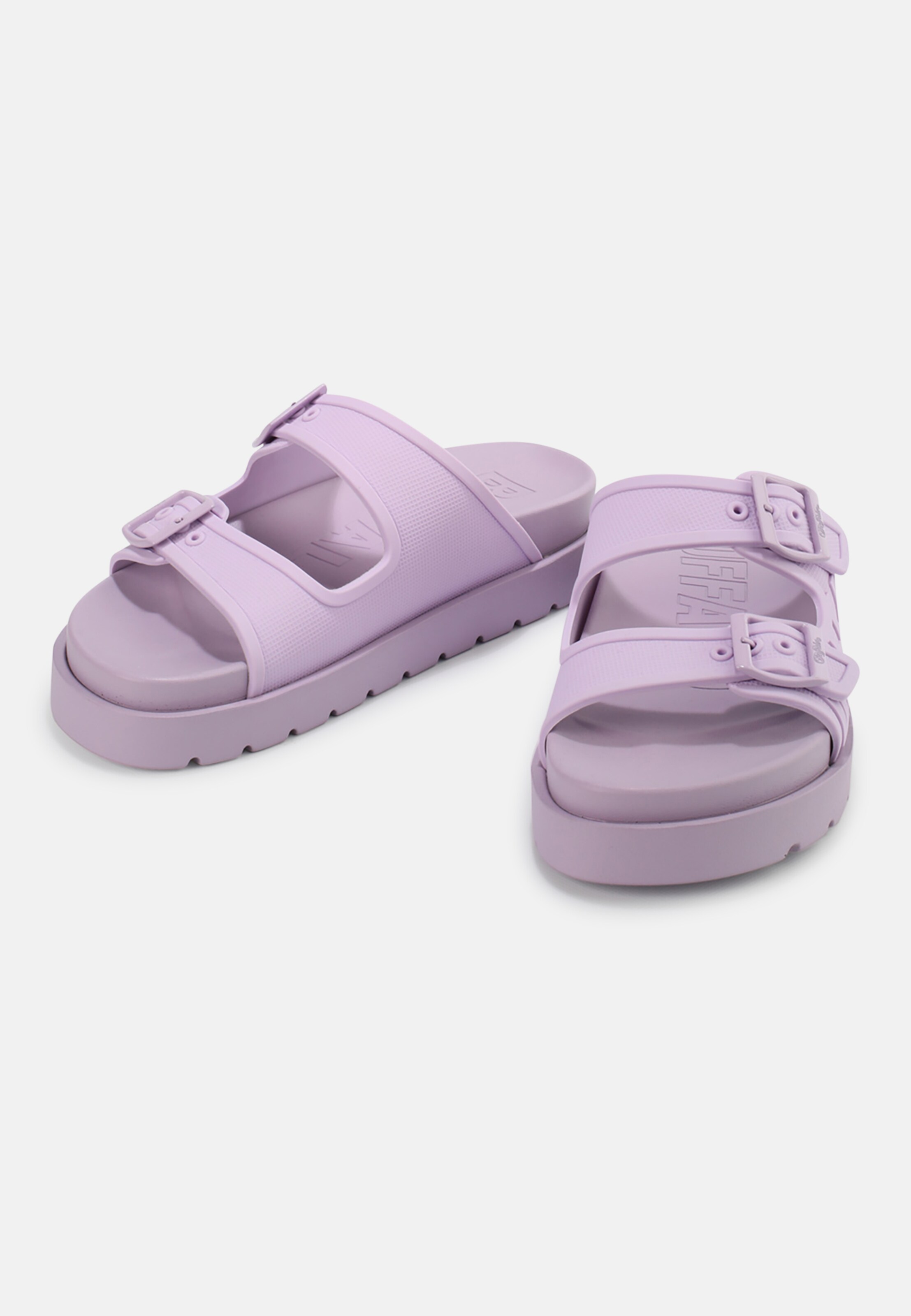 Frauen Sandalen BUFFALO Pantolette 'EVE' in Lila - VZ92325 Frauen Sandalen BUFFALO Pantolette 'EVE' in Lila - VZ92325