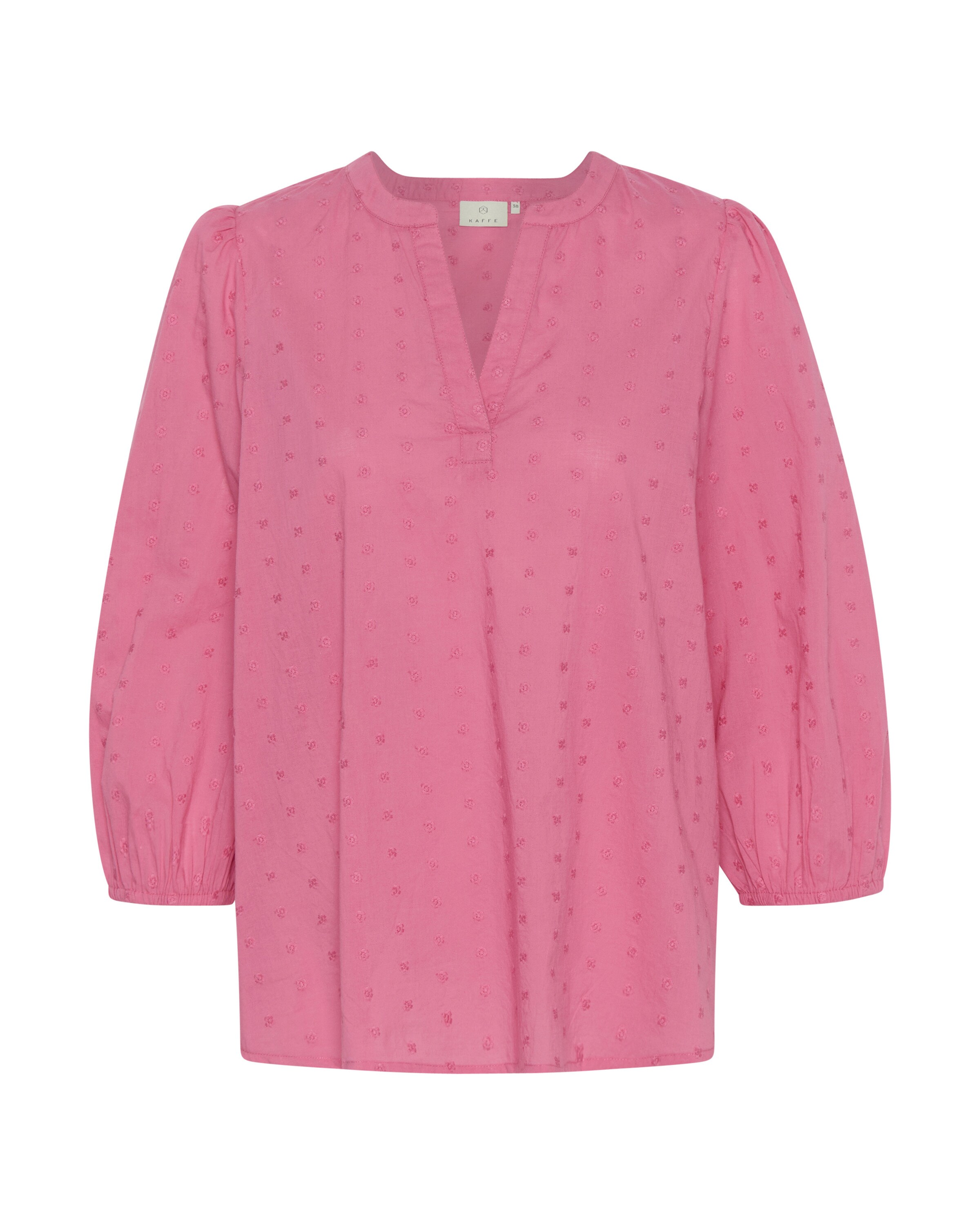 Kaffe Blouse in Roze: voorkant