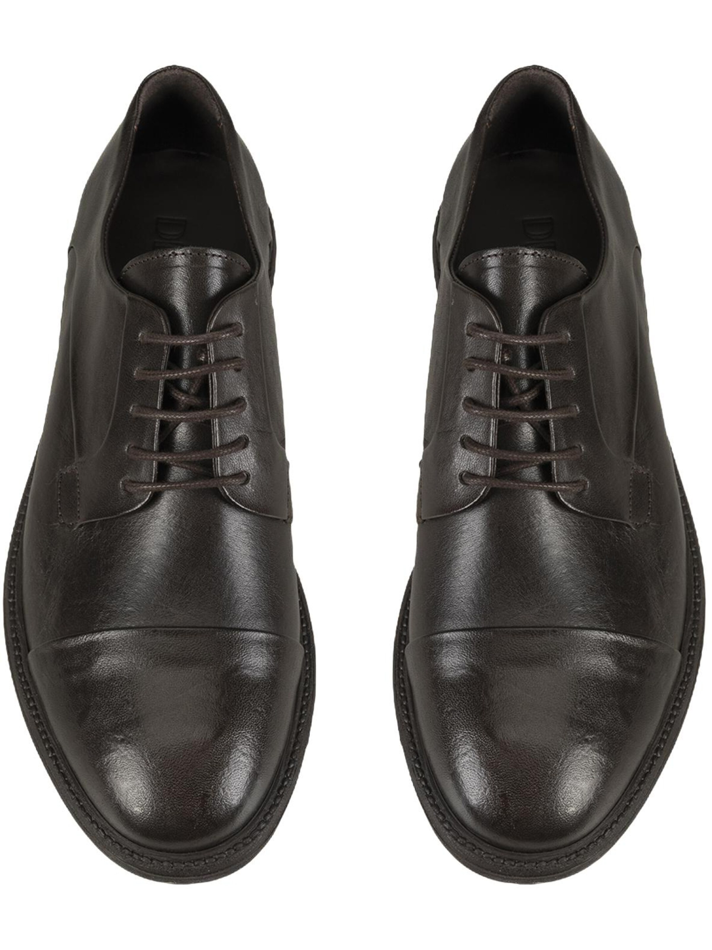 Desa Classic Flats 'Schnürschuhe' in Brown