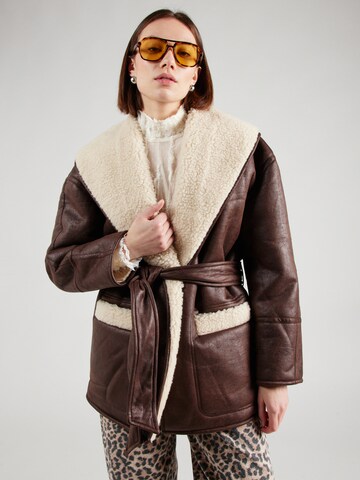 Giacca invernale di TOPSHOP in marrone: frontale