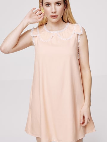 Daahls by Emma Roberts exclusively for ABOUT YOU Summer Dress 'Emilia' in Orange