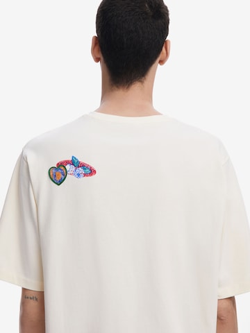 Desigual Tričko – bílá