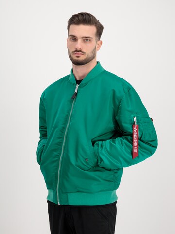 ALPHA INDUSTRIES Kevad-sügisjope, värv roheline