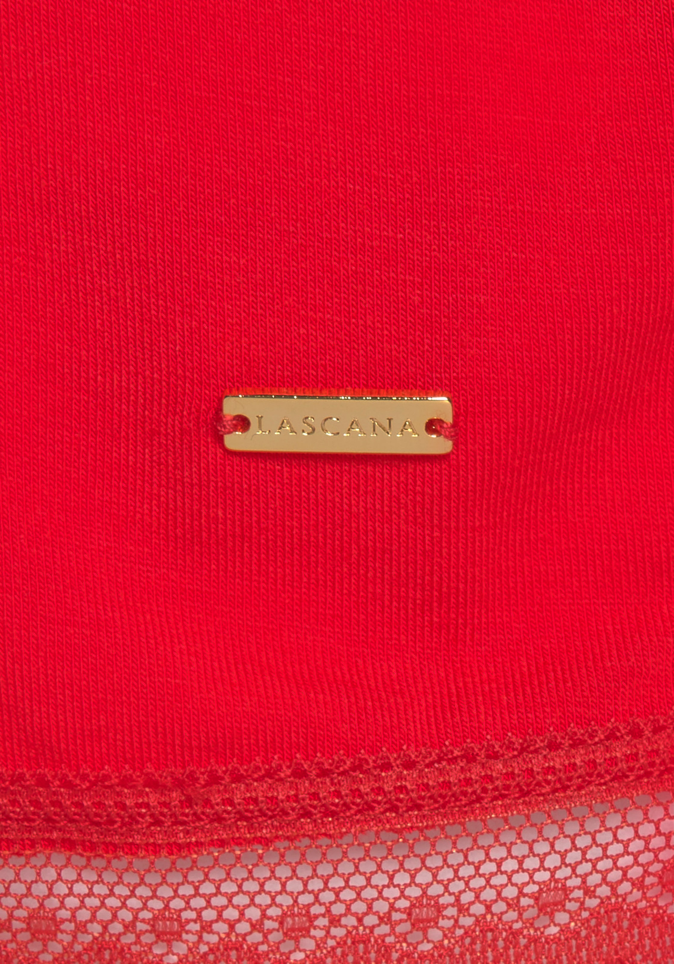 LASCANA Negligé in Rot