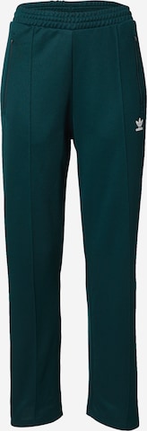 Regular Pantalon 'Beckenbauer' ADIDAS ORIGINALS en vert : devant