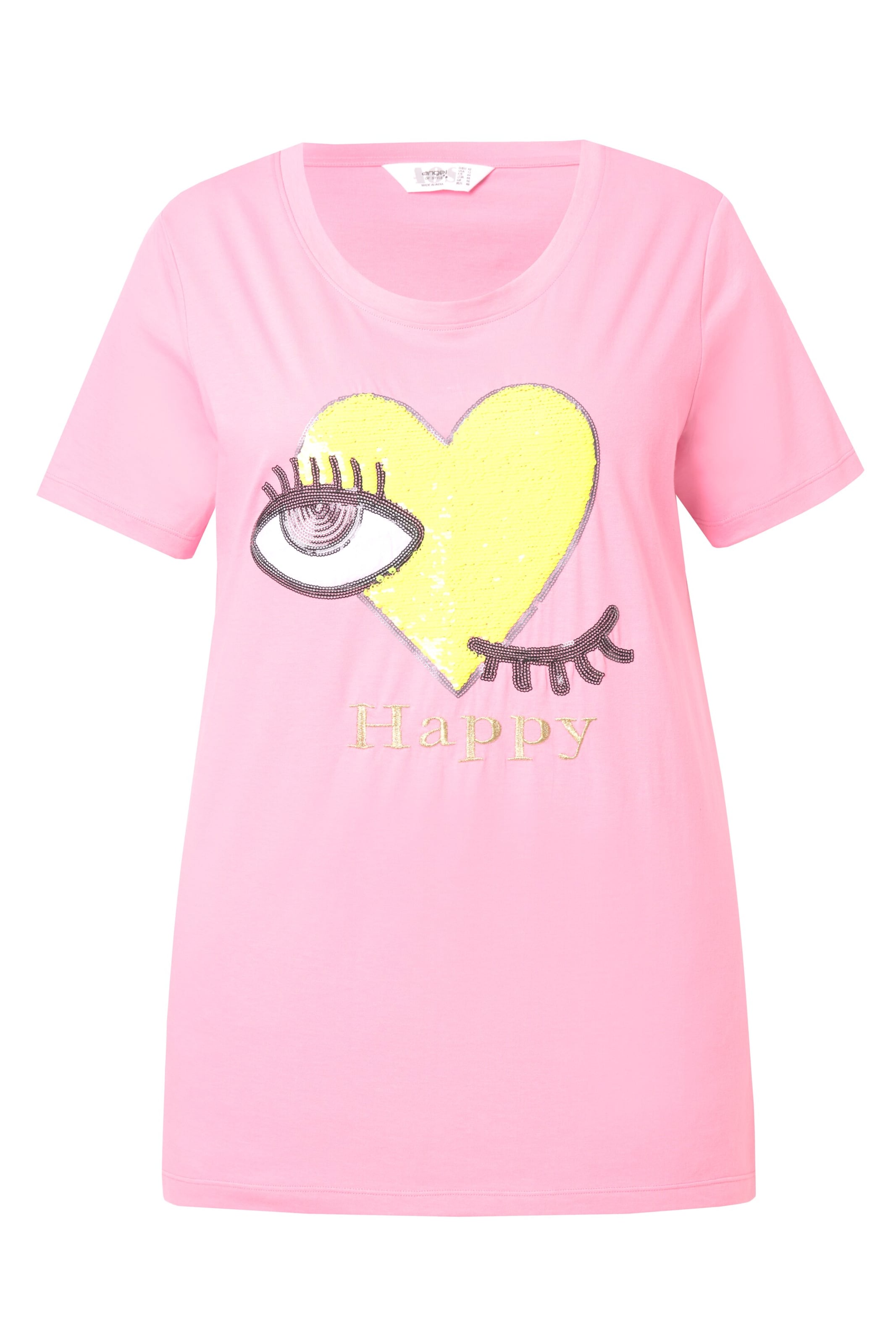 Angel of Style Shirt in Roze: voorkant