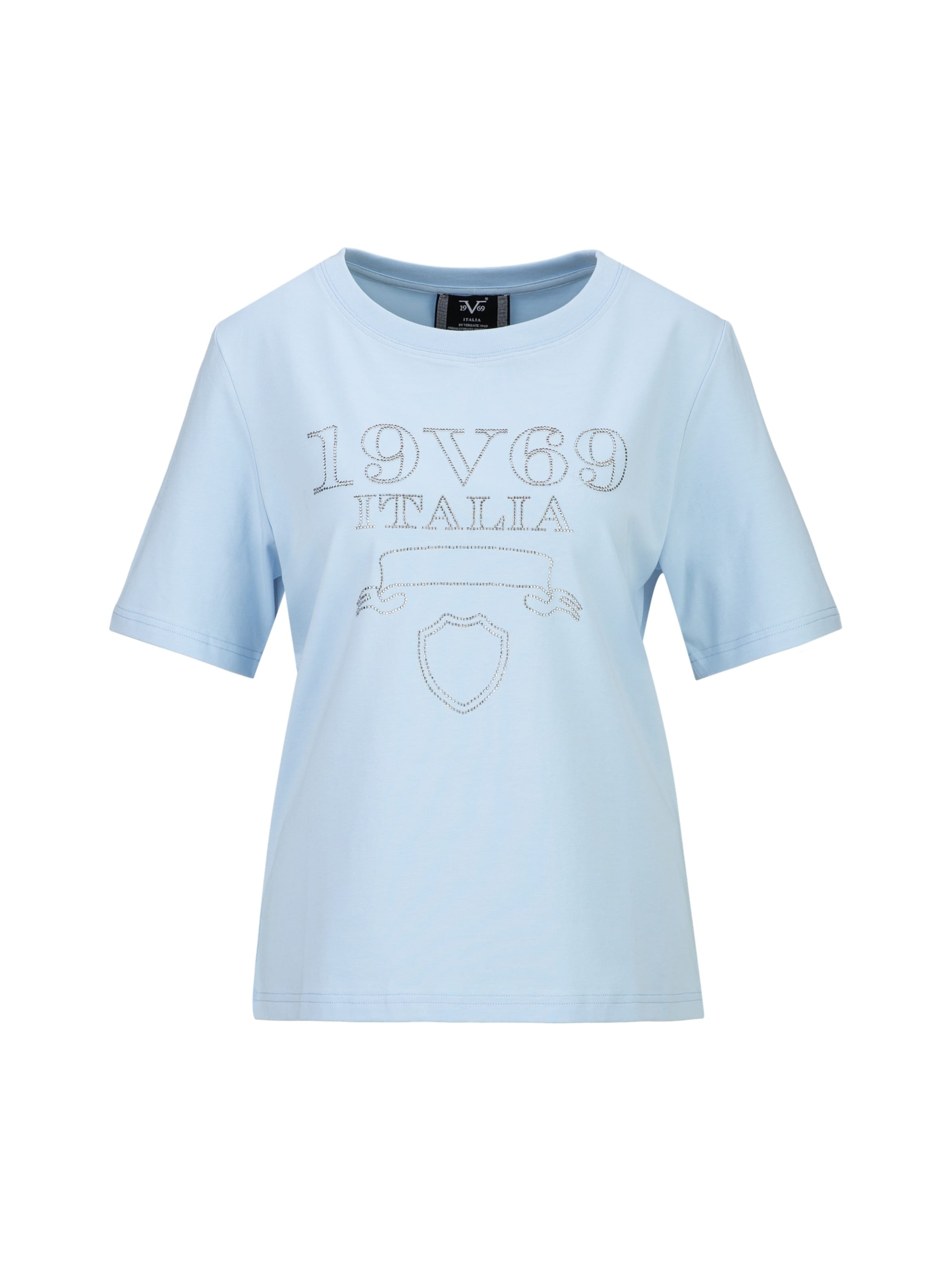 T-shirt 'Bellara' 19V69 ITALIA en bleu : devant