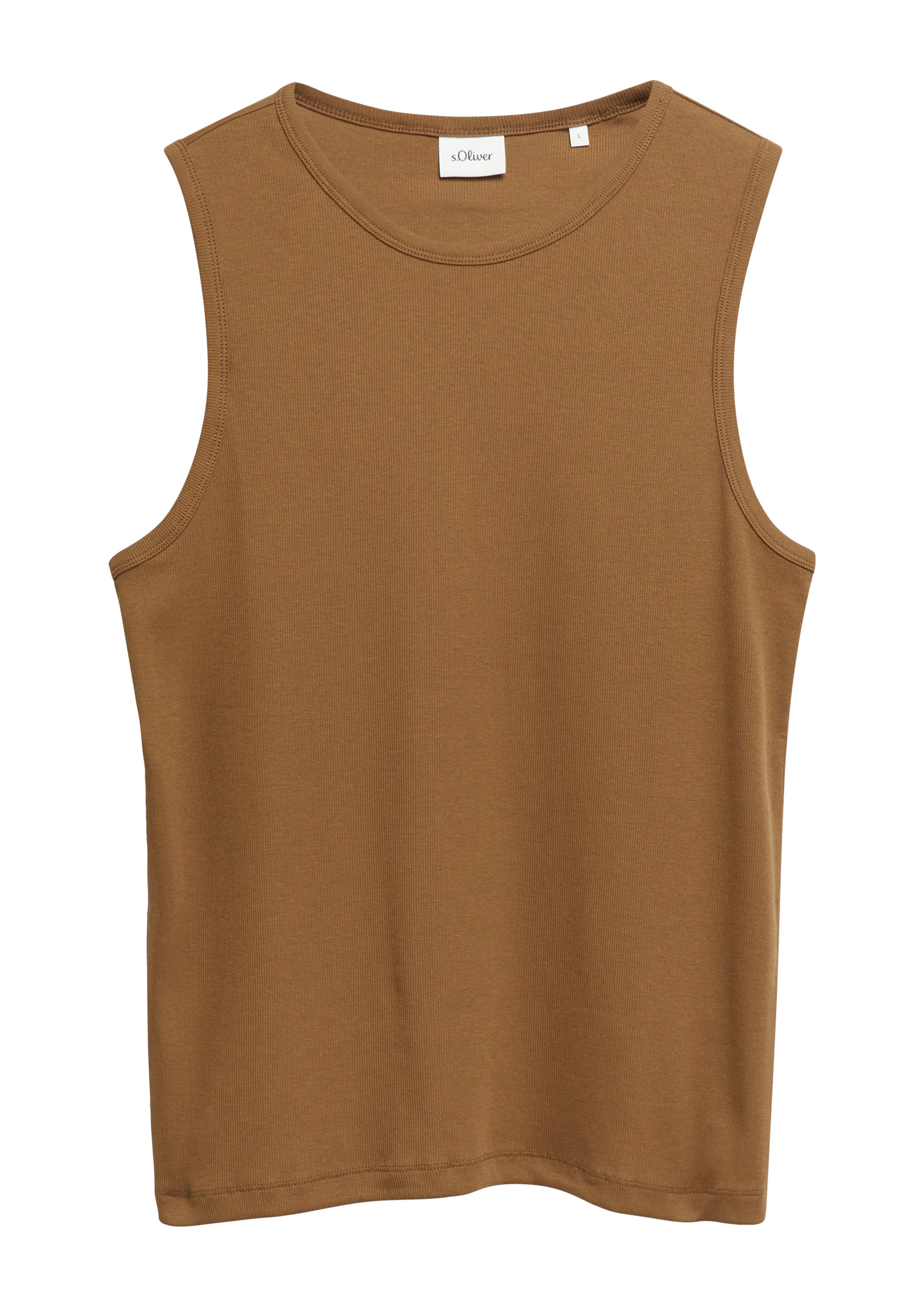 s.Oliver Shirt in Braun: Vorderseite