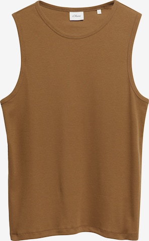 s.Oliver Shirt in Braun: Vorderseite