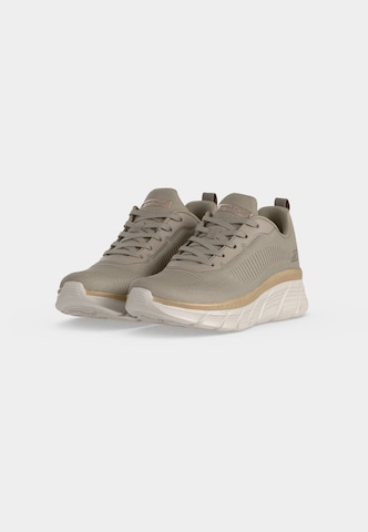 SKECHERS Sneakers laag 'Bobs B Flex Hi' in Bruin