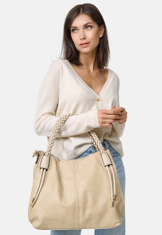 HARPA Shoulder Bag 'Lettie' in Beige: front