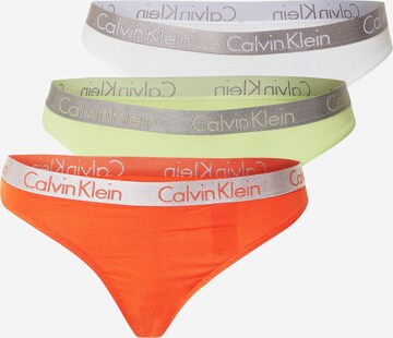 Calvin Klein Underwear Thong in Mixed colors: front