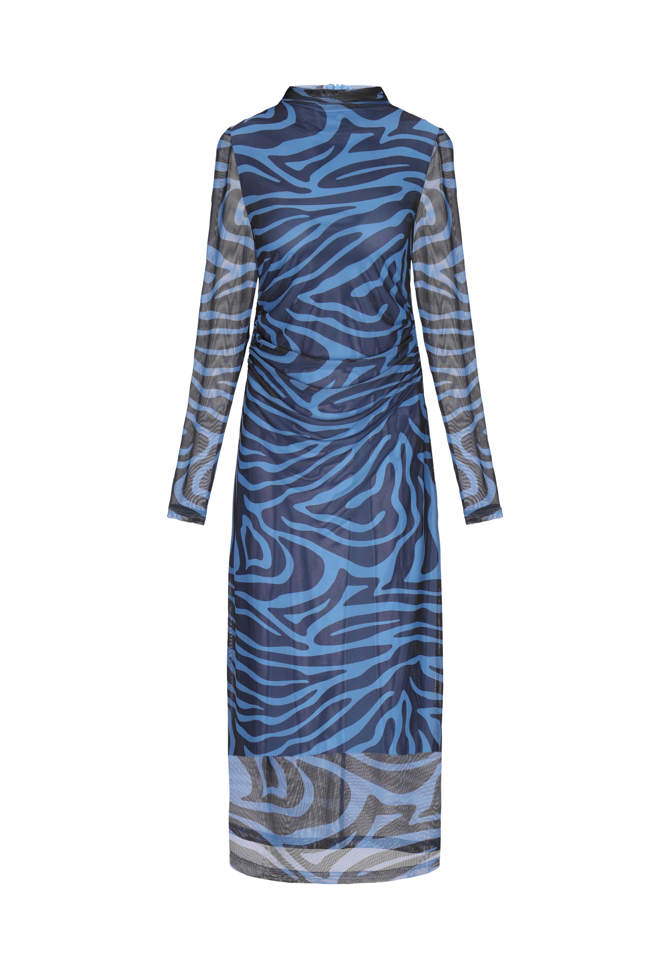 Robe faina en bleu : devant