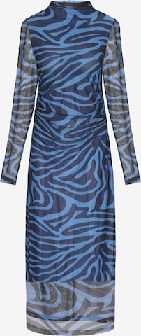 Robe faina en bleu : devant
