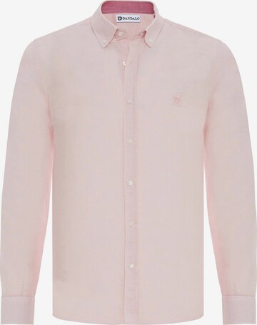 Dandalo - Regular Fit Camisa clássica em rosa: frente