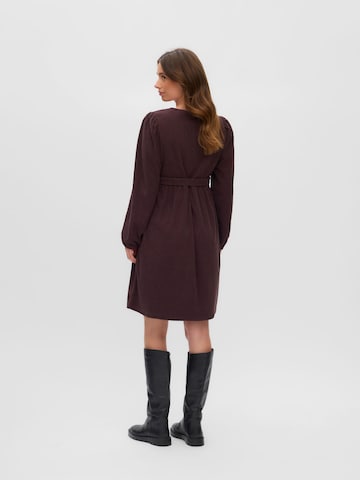 Robe 'MLBrooke' MAMALICIOUS en marron
