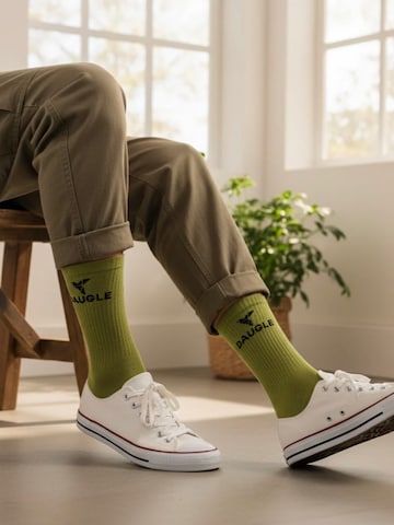 Chaussettes DAUGLE en vert : devant
