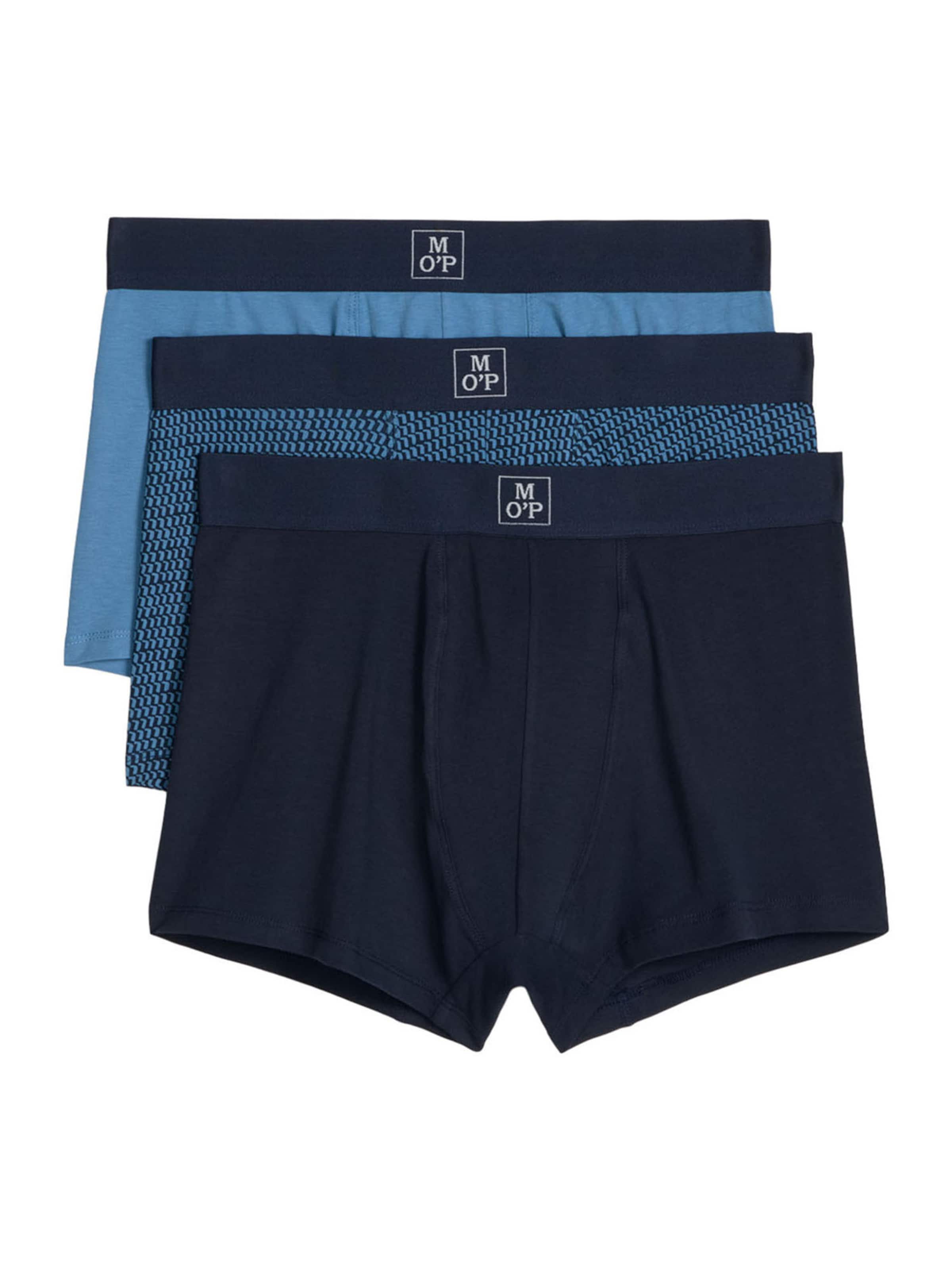Marc O'Polo Boxer shorts ' Essentials ' in Blue: front