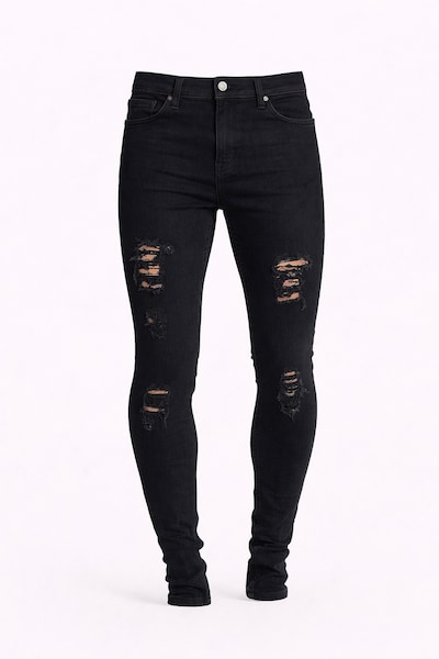 Gianni Kavanagh Jean 'Core' en 29-30 en noir, Vue avec produit