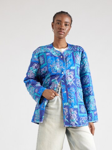 Veste mi-saison Lollys Laundry en bleu : devant